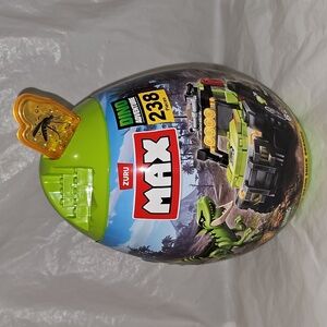 Zuru Max Dino Adventure Egg - Green, 238 Pieces New